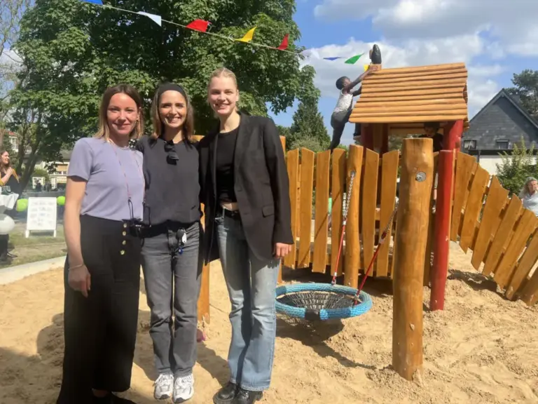 Neuer Spielplatz für das Kinder- und Jugendhilfezentrum Neukölln